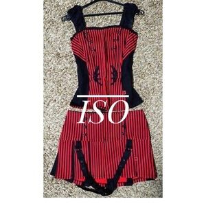 ISO Tripp Ringmaster Corset & Skirt Size Small